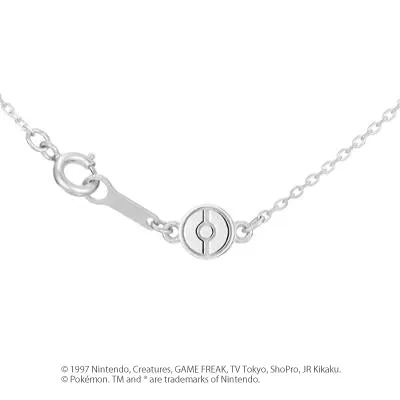 [Pokémon]Flareon & Pokéball necklace silver