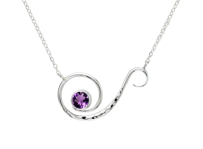 Poseidon Amethyst Necklace