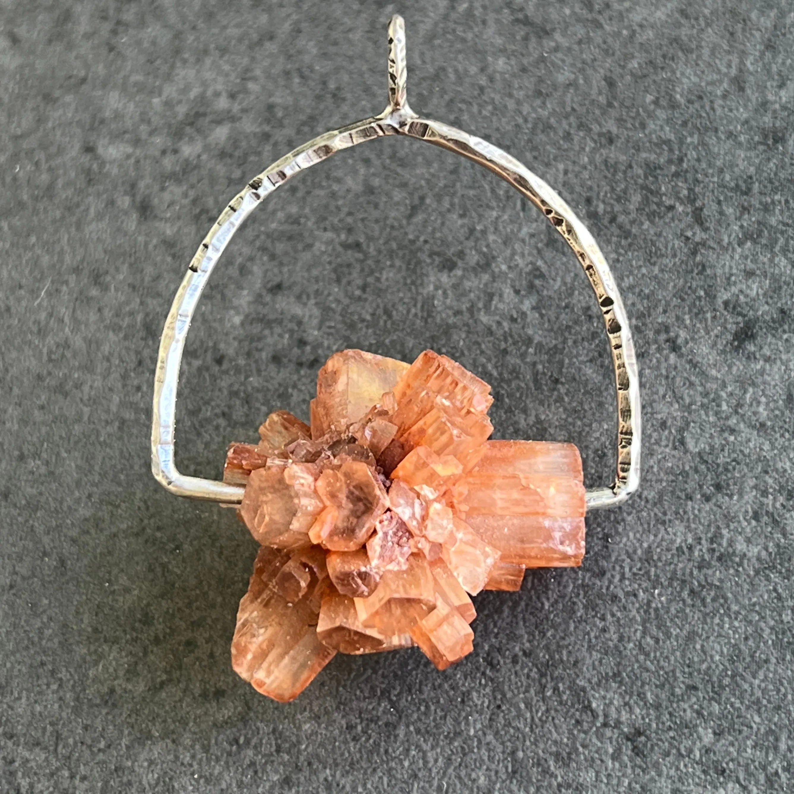 PRE-ORDER FOR CHRYSTAL- Aragonite Crystal Pendant