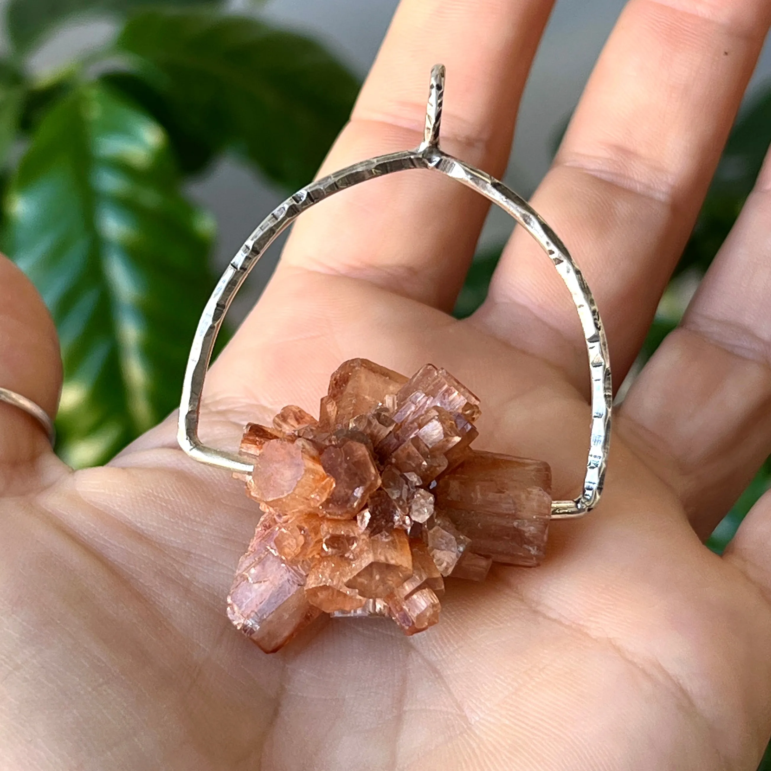 PRE-ORDER FOR CHRYSTAL- Aragonite Crystal Pendant