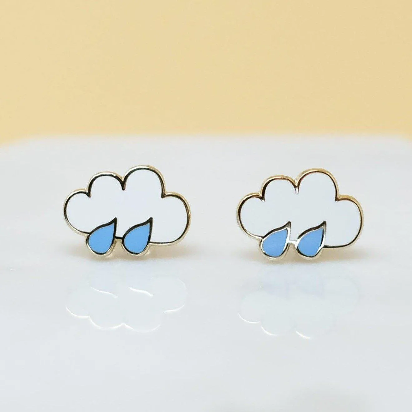 Rain Cloud Earrings