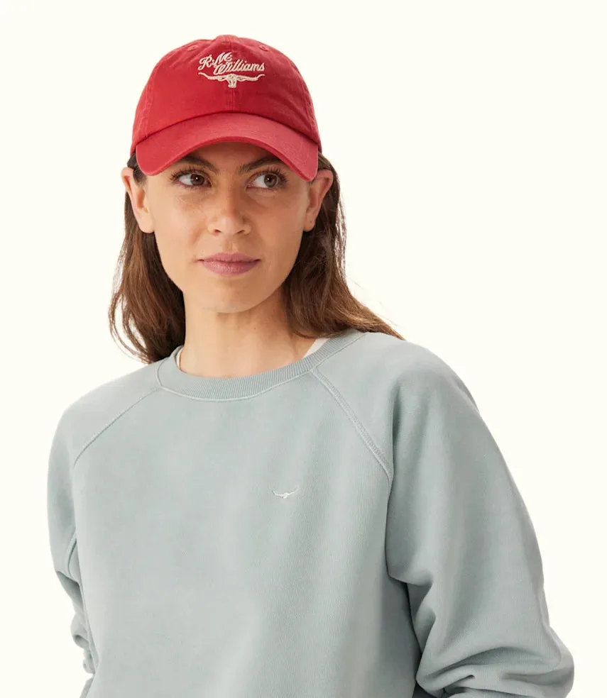 R.M.Williams - Script Longhorn Cap - Red