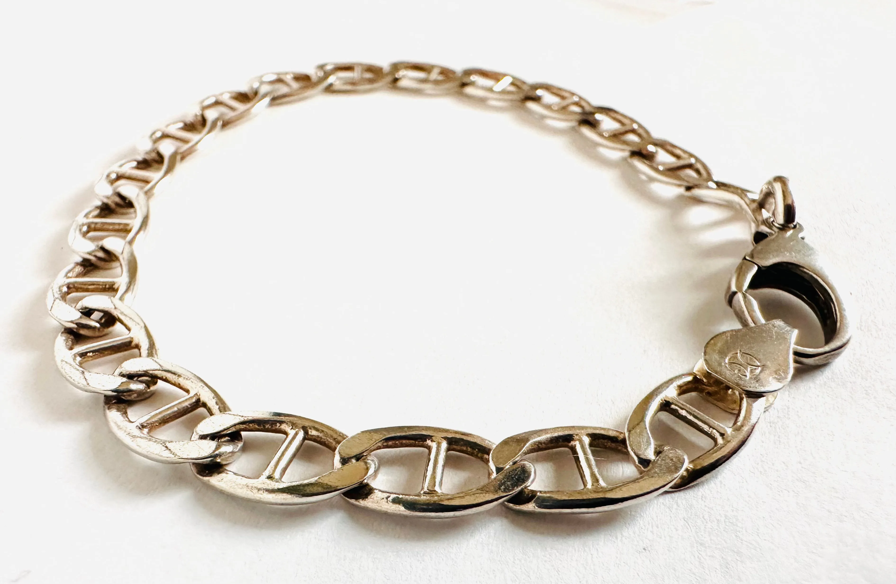 Silver Bracelet, Mariners Chain Bracelet