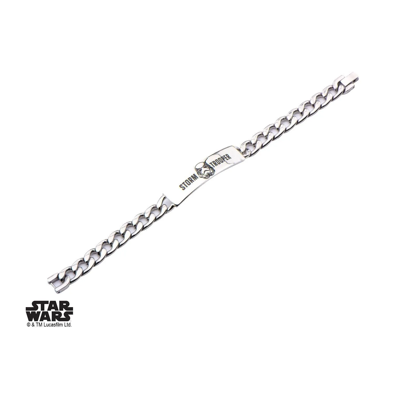 Star Wars Stormtrooper ID Curb Chain Bracelet