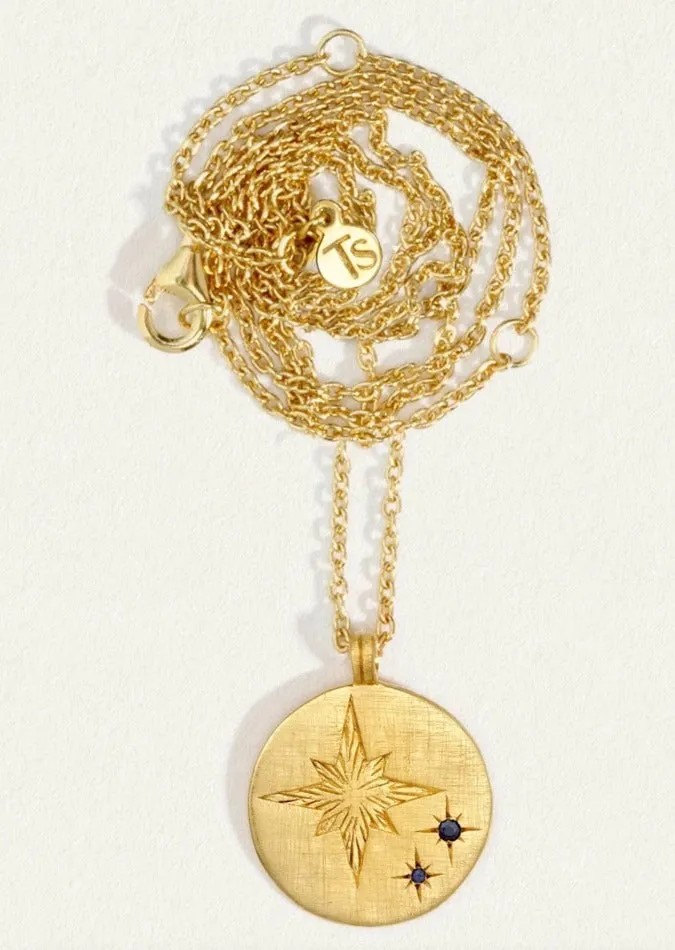 Temple Of The Sun Celina Necklace Gold Vermeil