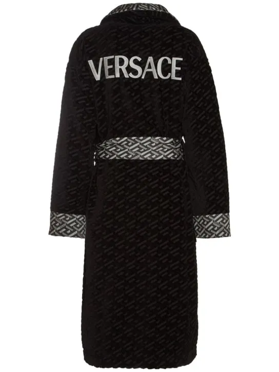 Versace   Greca Signature bathrobe 