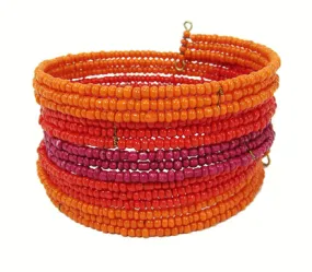 Winding Wrap Bracelet - Sunset