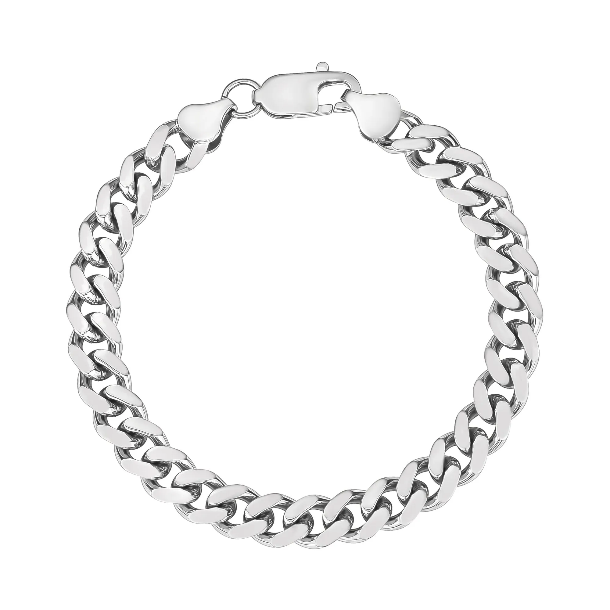 Women's 8mm Cuban Link Bracelet